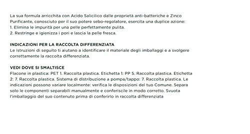 Garnier Pure Active Gel Detergente Purificante per Pelli Grasse o con Imperfezioni, 200 ml