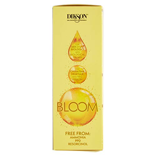 DIKSON BLOOM CREMA COLORANTE CAPELLI 600 BIONDO SCURO | MIX DI OLI BIOLOGICI