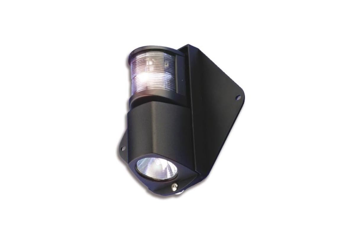 CG94 - FANALE Combinato Testa D'ALBERO Montaggio Universale Accessori FANALI Nautica