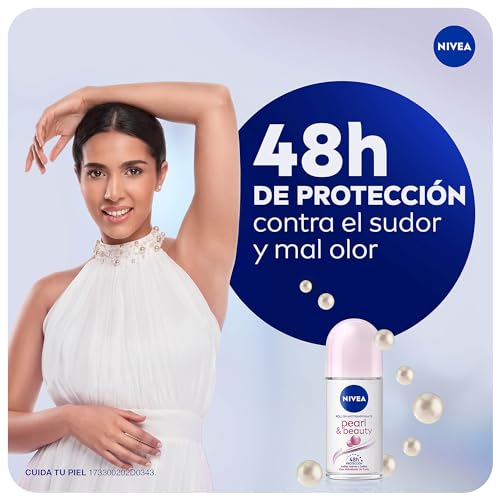 Nivea - Deodorante roll-on pearl & beauty 50ml