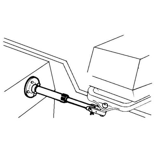 Ultraflex, Accessori per sistemi di Controllo spritzwannen trasportano, Alluminio, 58634