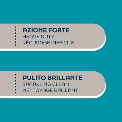 ARIX | 12 Rotolini Abrasivi in Fine Lana d’Acciaio, per Rimuovere Incrostazioni da pentole, Stoviglie e Tutte le Superfici Non Delicate