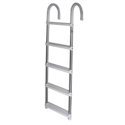 SCALETTA MOD. "GAMMA" CON CURVE DI ATTACCO 26 cm CINQUE GRADINI