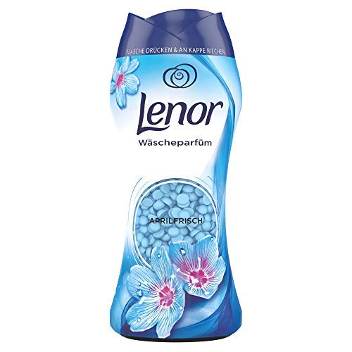 Lenor, Set di profumi per la biancheria, profumo di fiori di ametista, orchidea dorata, freschezza di aprile, 3 x 210 g