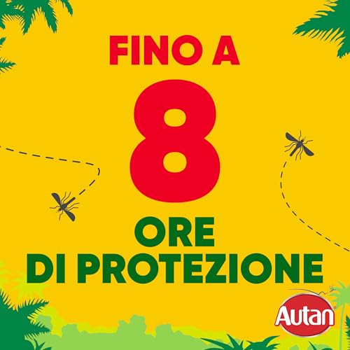 Autan Active Vapo Bipacco, Insetto Repellente e Antizanzare, Lunga Durata, 2 Confezioni da100 ml
