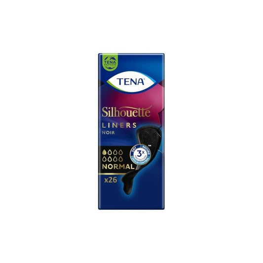 Tena Silhouette Protect - Slips Normal Nero - 1 confezione da 26 protezioni
