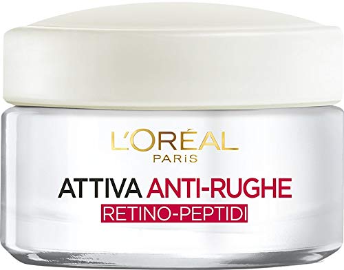L'ORÉAL Crema Viso Donna Antirughe Intensiva Giorno, 50 ml, Confezione da 1