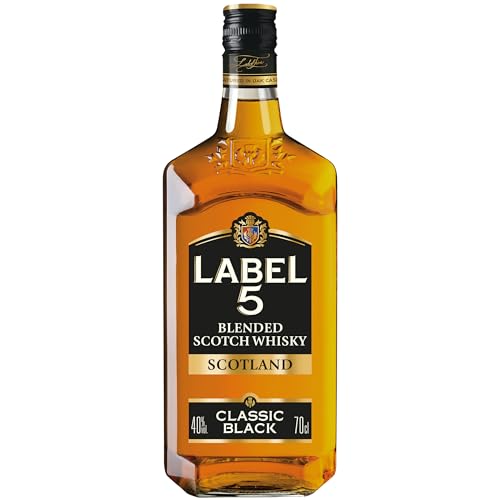 Label 5 Blended Scotch whisky Classic Black 70 cl