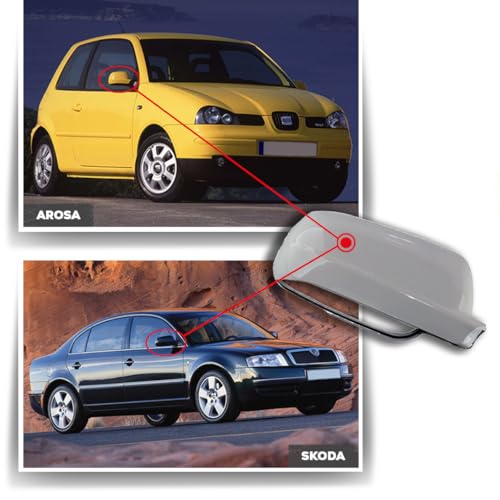 CG94 - Calotta da Verniciare - Compatibile per Auto W. GOLF IV 98 - W. BORA - W. PASSAT 97 - W. LUPO - S. AROSA - S. SUPER 2002 C/Prim. Lunga - Calotta Lunga