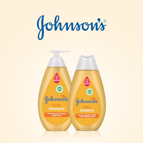 Johnson's Baby, Shampoo Senza Coloranti Solfati Alcol e Sapone, Non Più Lacrime