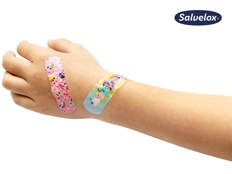 Salvelox ® - Cerotti per bambini, flessibili, durevoli, traspiranti e resistenti all'acqua e allo sporco, confezione da 20 pezzi