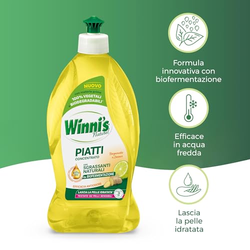 Winni's - Detersivo Piatti Bergamotto e Zenzero