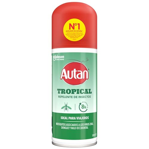 Autan Tropical Mosquito Repelent Spray Dry 100ml 100 ml