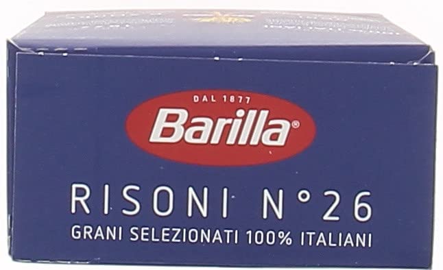Barilla 20 x Risoni No. 26 Pasta Italiana 500 g