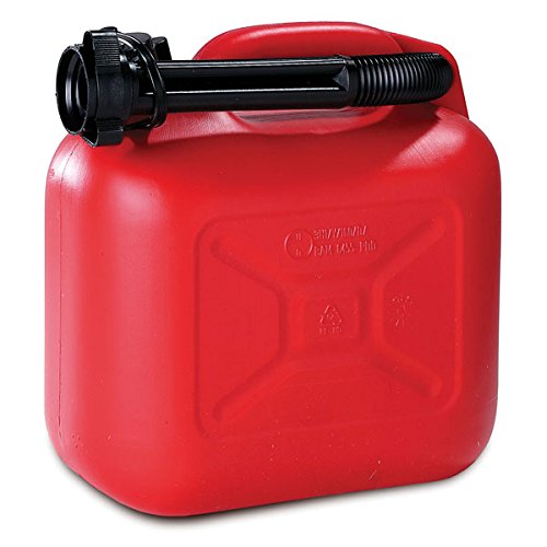 Tanica Pvc Per Carburanti Omologata 'Un'. Dotata Di Beccuccio Flessibile.