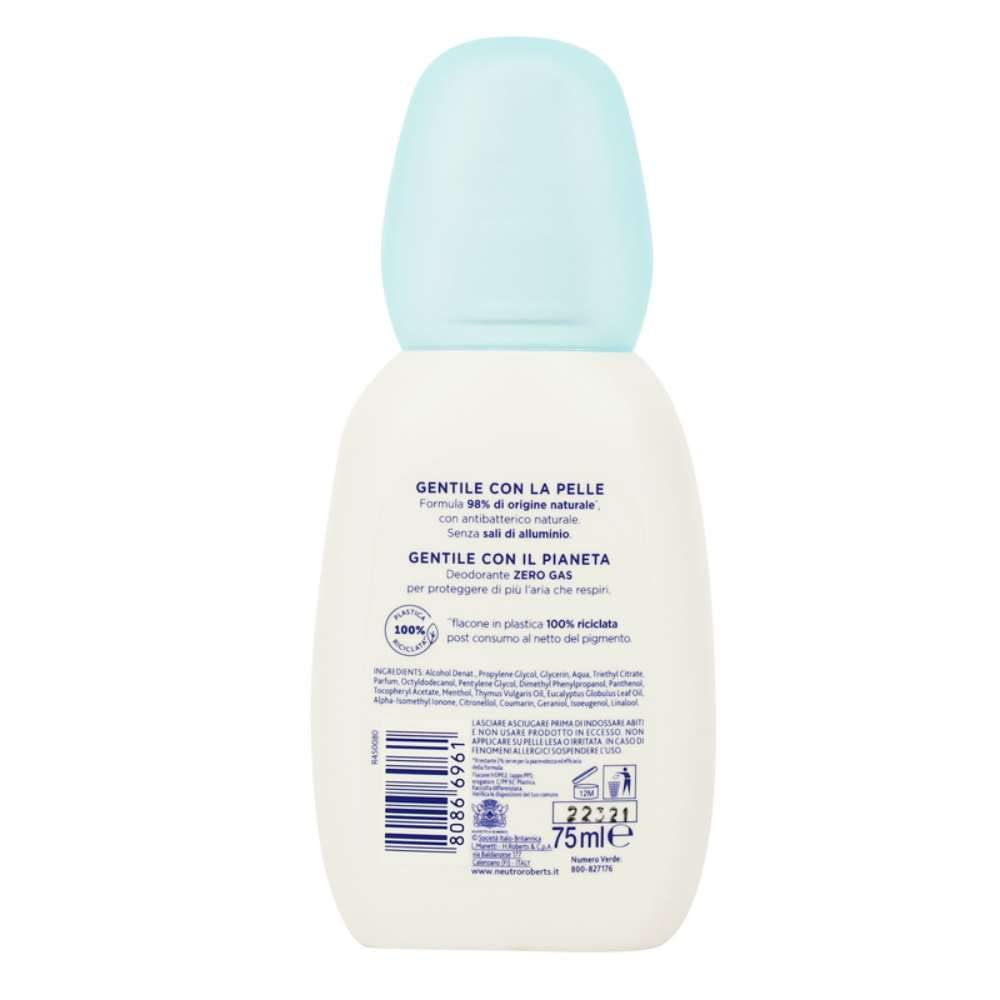 6 X Neutro Roberts vapo Extra Fresco Deodorante Corpo offerta in stock