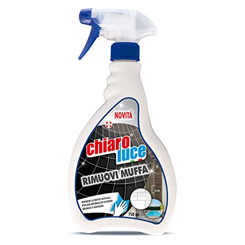 Novità Chiaro Luce Antimuffa per muri interni spray, Efficace contro le muffe che si formano sia in ambienti interni che in quelli esterni. Flacone da 750ml.