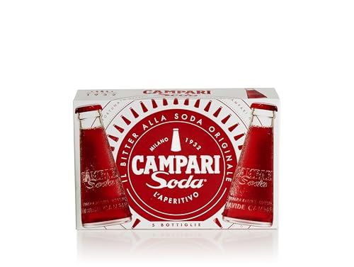 Campari Soda, Aperitivo all'arancia - Confezione da 5 x 98 ml