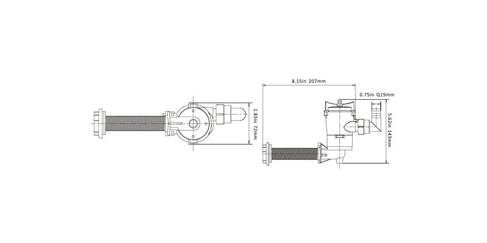 Seaflo Pompa di aerazione 50 LPM 50 LPM Aerator Pump