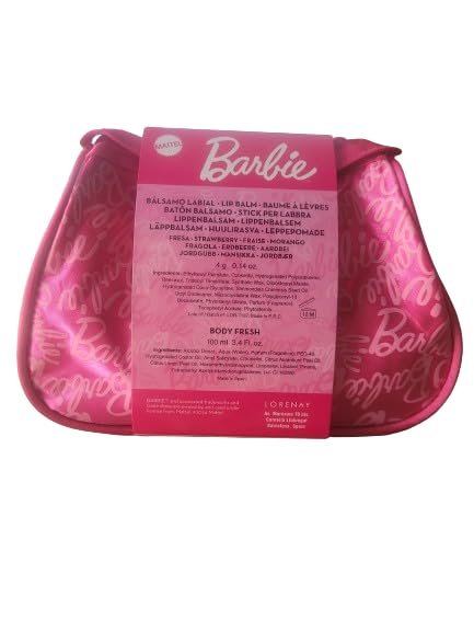 Barbie Set Borsa contenente 1 Body Fresh e 1 Balsamo per le labbra
