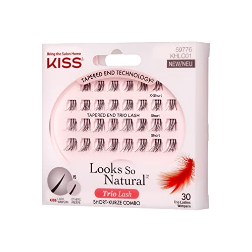 Kiss Ciglia Finte Ciuffetti Haute Couture Individual Lash - 23 gr
