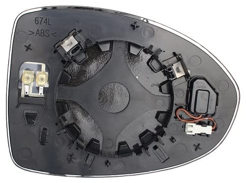 CG94 PIASTRA SPECCHIO TERMICA - SISTEMA BLIS- Posizione Destro [Lato Passeggero] Per Auto: 500e