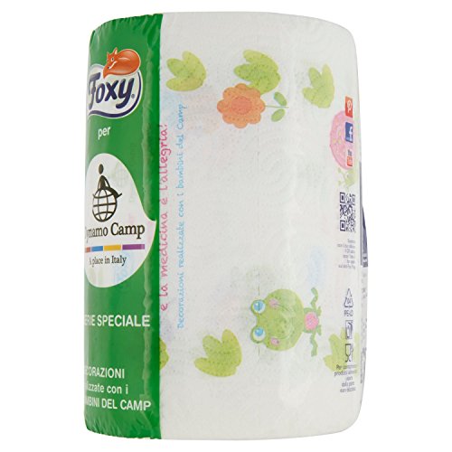 Foxy Mega, Asciugatutto, 220 Strappi - 2 Pezzi