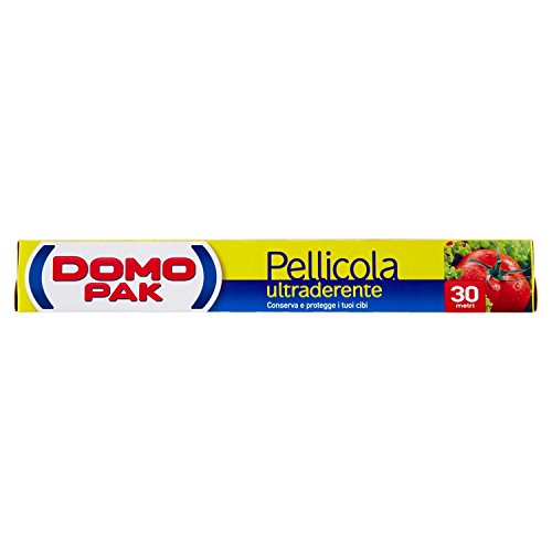 Domopak - Pellicola Ultraderente, Conserva E Protegge I Tuoi Cibi - 12 confezioni da 30 Metri [360 Metri]