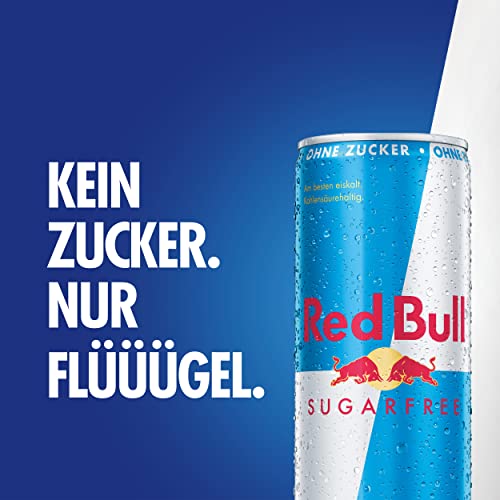 Red Bull Sugarfree - Bevanda energetica, 24 x 250 ml