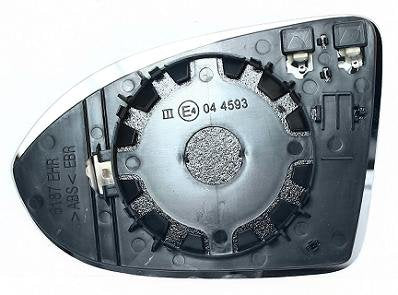 RICAM 001014 PIASTRA SPECCHIO TERMICA PER PASSAT LATO DESTRO (LATO PASSEGGERO) DAL 2014/09 AL 2019/08