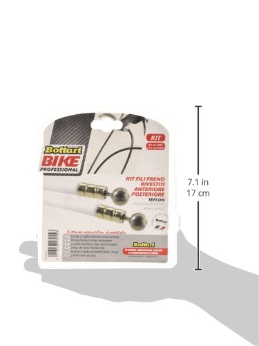 Bottari Bike uomo accessori anteriore/posteriore freno wires-black, 84 x 173 cm