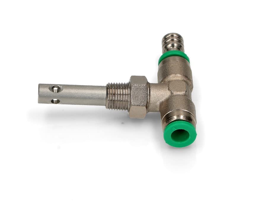 CG94 RACCORDO A "T” Ø 1/8’’M, 6mm CON TAPPO, SENZA TUBO