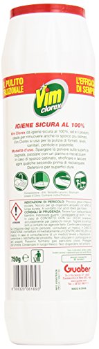vimclorex, igiene sicura 100%, 750 g – [Confezione da 9]