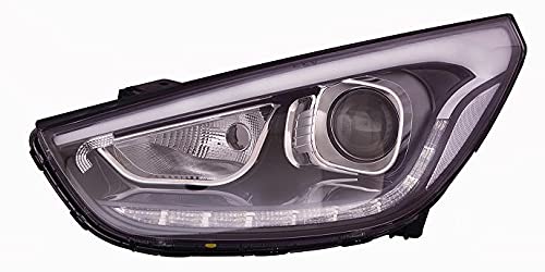 FARO DEPO HIR2-PY21 PRED. REG. ELETTRICA PARABOLA NERA C/LUCE DIURNA LED HYUND.AI IX35 - >08/'13 - DX