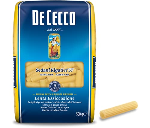 De Cecco 057 Sedani Rigati - 6 pezzi da 500 g [3 kg]
