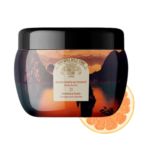 Compagnia delle Indie - Burro Corpo - Burro Corpo Profumato - Burro Corpo Solido - Burro Corpo Pelli Delicate - Formato 250 ml