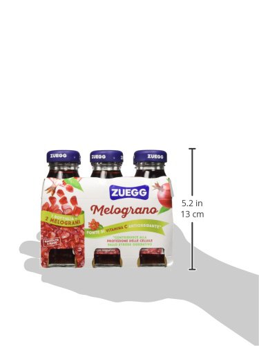 Zuegg - Succo Melograno - 4 confezioni da 6 pezzi da 125 ml [24 pezzi, 3 l]