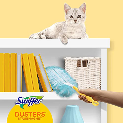 Swiffer Duster Piumini Catturapolvere Manico + 2 Piumini