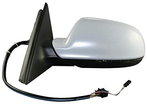 RETROVISORE ELETT. Term. C/Fan. E Memoria Destro [Lato Passegero] per Auto: A4 - Cal. da Vern. - MOD. 07/2009> 14 Pin - Lane Assist - Vetro ASF.
