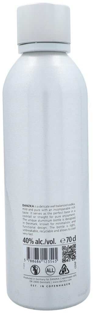Danzka - VODKA DANZCA ALLUMINIUM CL.70 DENMARK