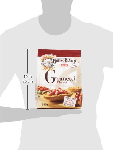 Mulino Bianco - Granetti Dorati - 4 confezioni da 280 g [1120 g]