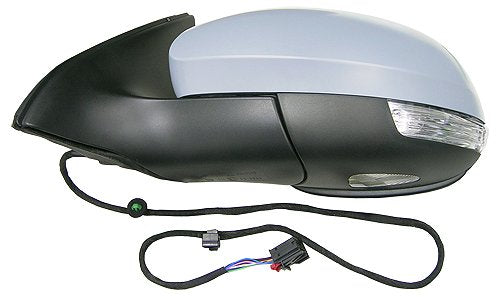 CG94 RETROVISORE EL. TERM. RIB. C/FAN. E LUCE DI CORT. Sinistra [Lato Guida] Per Auto: TIGUAN - CALOTTA DA VERNICIARE - 9PIN - VETRO ASF.