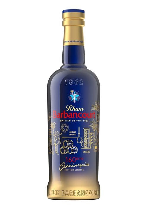 RUM BARBANCOURT 160TH ANNIVERSARIO Edizione Limitata 43% vol. 0,7 l