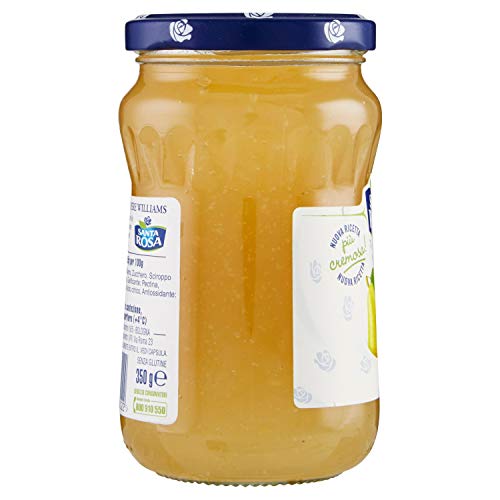 Santa Rosa - Confettura Extra di Pere, Tanta Frutta a Pezzettoni - 6 pezzi da 350 g [2100 g]