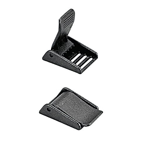 Fibbia nylon bianca mm.30