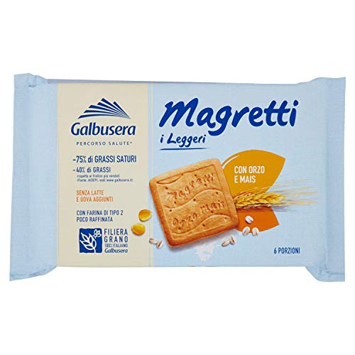 Galbusera - Biscotti Frollini, Con Farine Di Orzo E Mais, A Ridotto Contenuto Di Grassi - 10 pezzi da 350 g [3500 g]