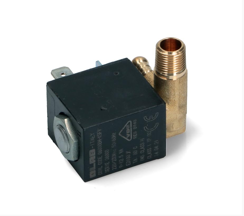CG94 - Elettrovalvola Ferro Da Stiro 90° 1/8 Maschio DX - Universale