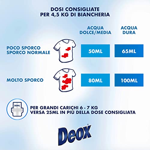 Deox Detersivo Lavatrice Liquido Classico