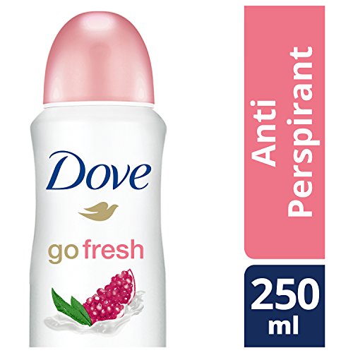 Dove Go Fresh Deodorante antitraspirante, alla melagrana, in formato spray