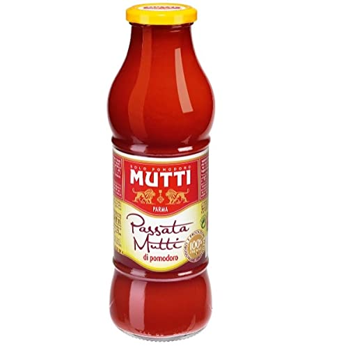 Passata di pomodoro in vetro Mutti cartone da 700gr x 12 pz